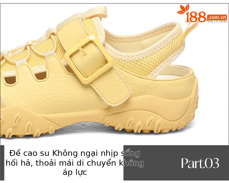 Dép sandal nữ đế dày quai dệt kiểu La Mã, gót thấp 2-5 cm — JST 7173 gót lạc đà cao 2, JST 1988 gót đen cao 3.5, JST 1988 trà sữa gót cao 3.5, JST 7189 gót vàng cao 3 chi tiết 1