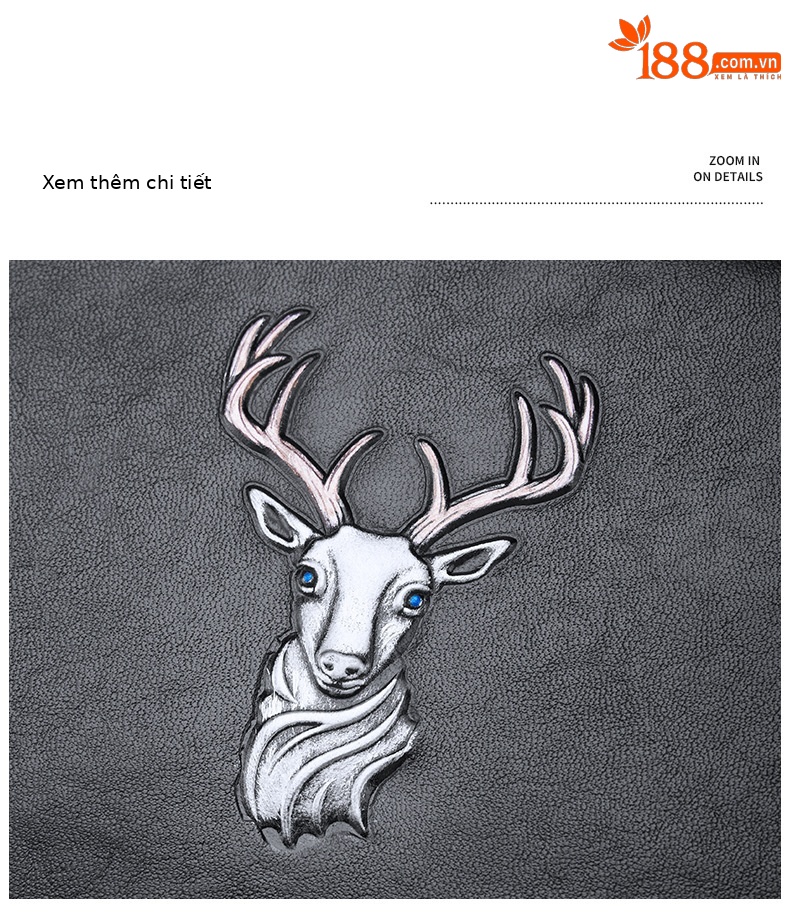 Túi clutch nam da thật Emperor Paul dung tích lớn phong cách thời trang, phong bì công sở chi tiết 8