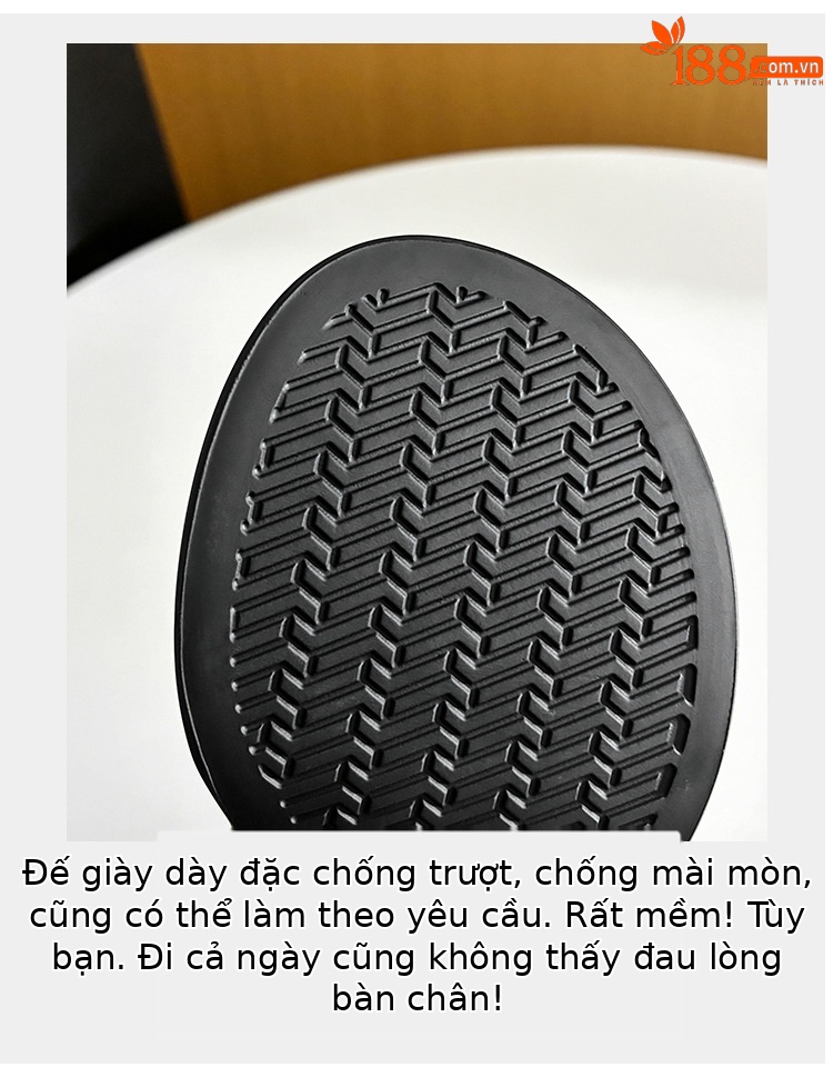 Dép sandal nữ đan mùa hè đế dày bánh mì hở ngón chân quai ngang tăng chiều cao — Màu đen, Màu trắng be chi tiết 8