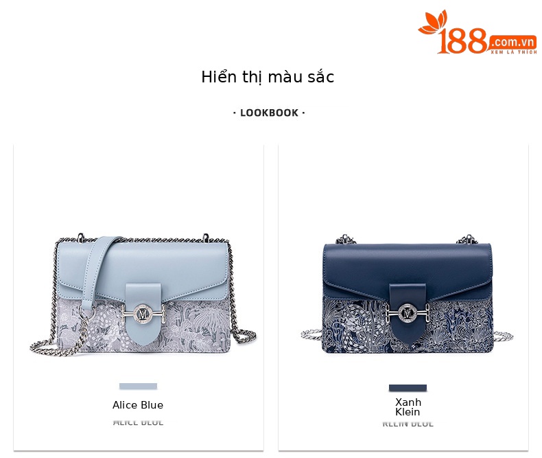 Túi đeo chéo nữ thêu họa tiết độc đáo, phong cách đơn giản thời trang, nhẹ nhàng đi làm chi tiết 12