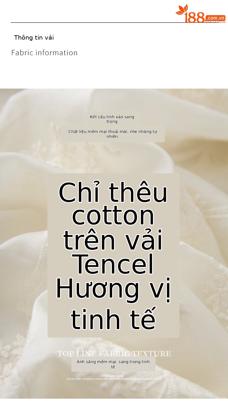 Đầm maxi nữ cổ chữ V thêu ren Tencel dáng dài mùa hè — Màu trắng chi tiết 3