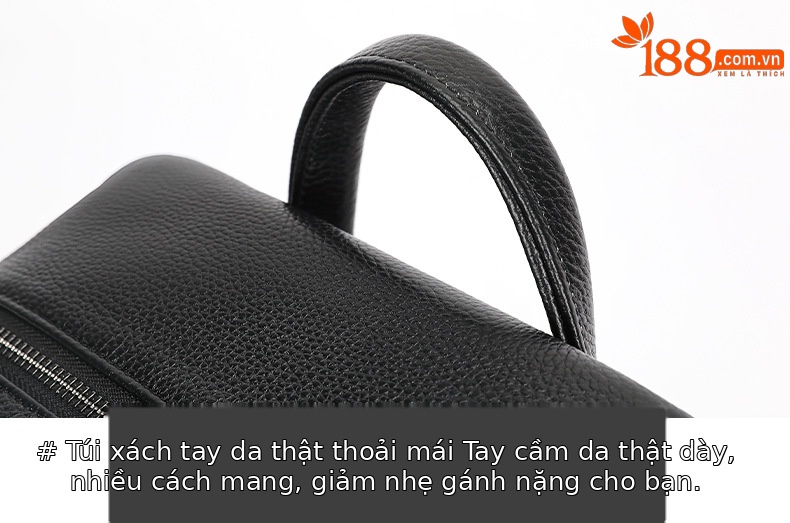 Ba lô nam công sở da bò cao cấp, đựng laptop 15 inch, dung tích lớn — 2348 Màu đen, 2349 màu đen, 2350 màu đen, 2351 Màu đen chi tiết 16