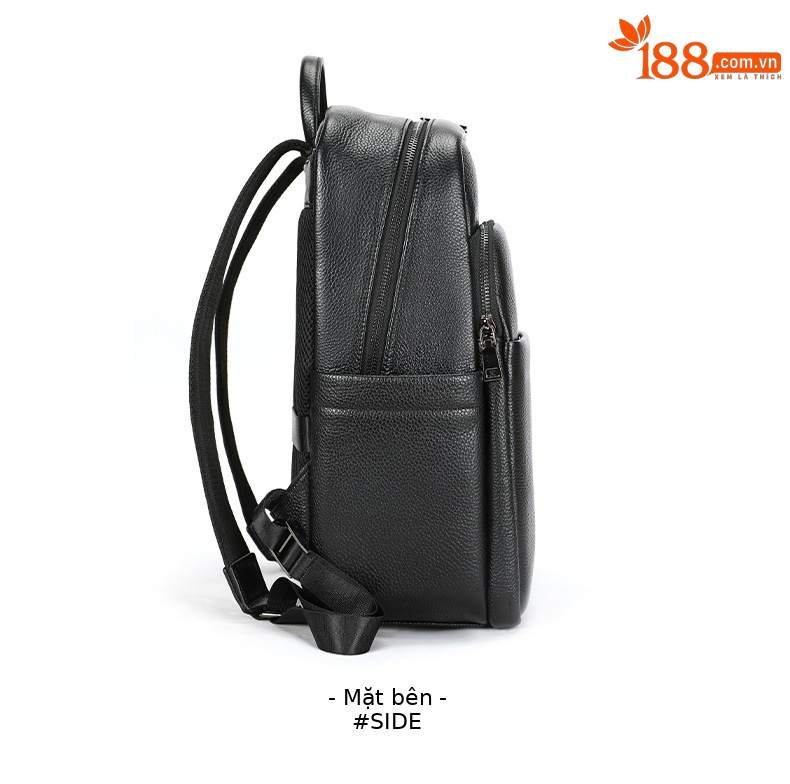Ba lô nam công sở da bò cao cấp, đựng laptop 15 inch, dung tích lớn — 2348 Màu đen, 2349 màu đen, 2350 màu đen, 2351 Màu đen chi tiết 30