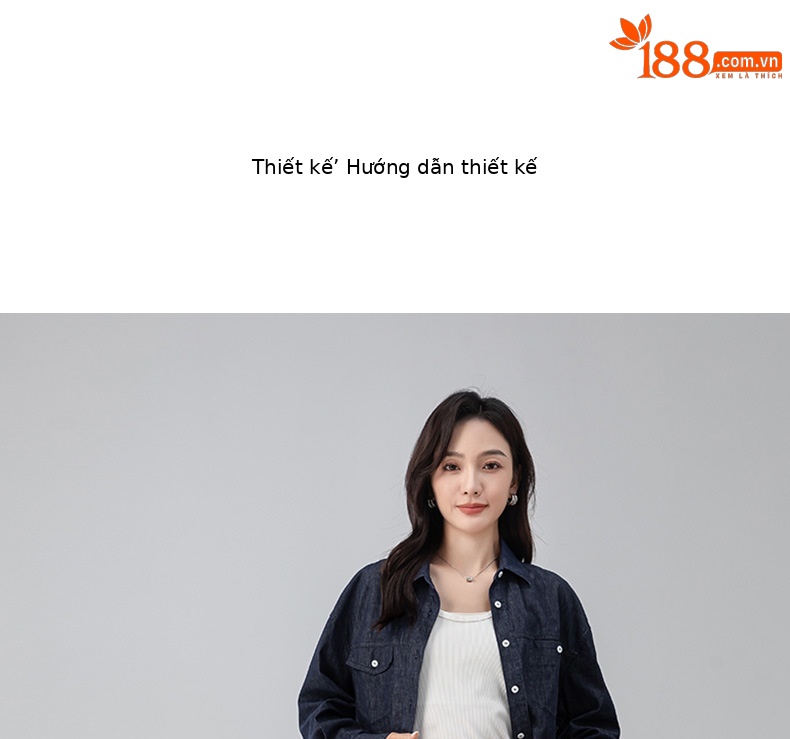 Quần jean nữ cạp cao ống rộng dáng xòe phong cách Hàn Quốc — màu xám mát mẻ chi tiết 7