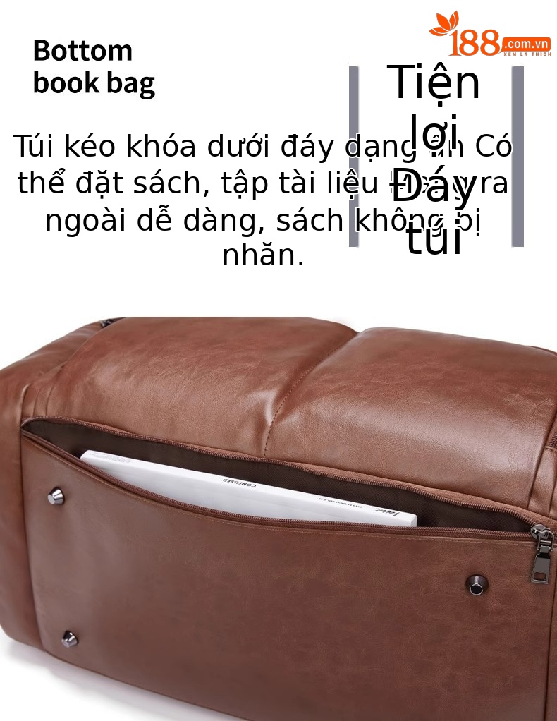 Túi thể thao xách tay nam Emperor Paul ngăn khô ướt dung tích lớn đi công tác du lịch chi tiết 8