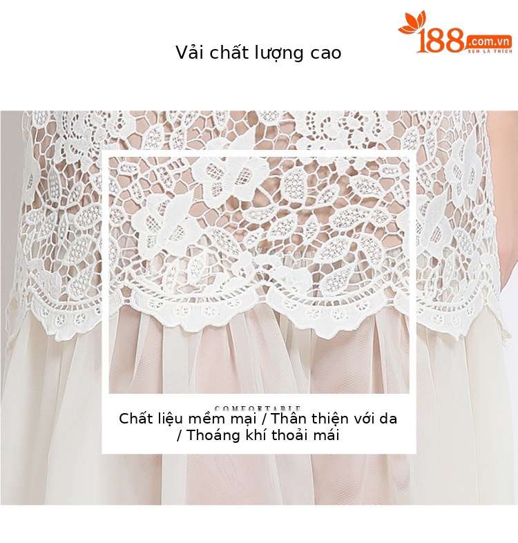 Đầm ren thiết kế Pháp ôm body cao cấp mùa hè 2025 — đen, màu xanh, màu hồng, mơ chi tiết 5
