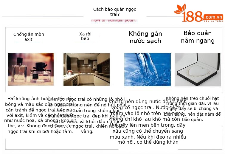 Vòng tay ngọc trai nước ngọt tự nhiên 3-4mm dệt tay có thể điều chỉnh — Màu trắng chi tiết 7