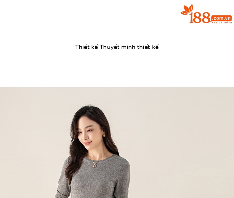 Quần jean ống rộng hình kén cotton-lan màu xanh cổ điển nữ phiên bản hẹp — màu xanh denim chi tiết 9