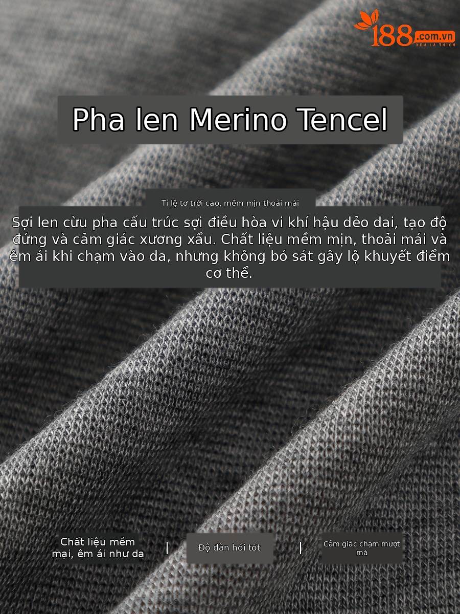 Áo thun giả hai mảnh nữ cổ tròn, chất len Tencel mỏng nhẹ, phối màu patchwork — đen