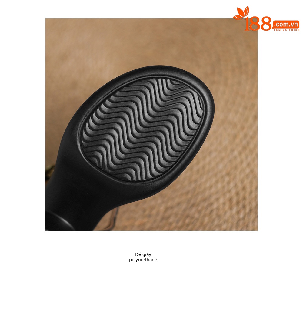 Sandal La Mã cao gót mùa hè size lớn 34-41, đế xuồng gót dày, mũi hở, chất liệu dệt — đen chi tiết 28