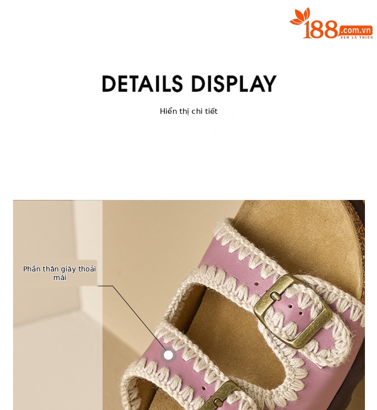 Sandal Birkenstock đế dày hở mũi quai thắt lưng cho nữ — đen chi tiết 18