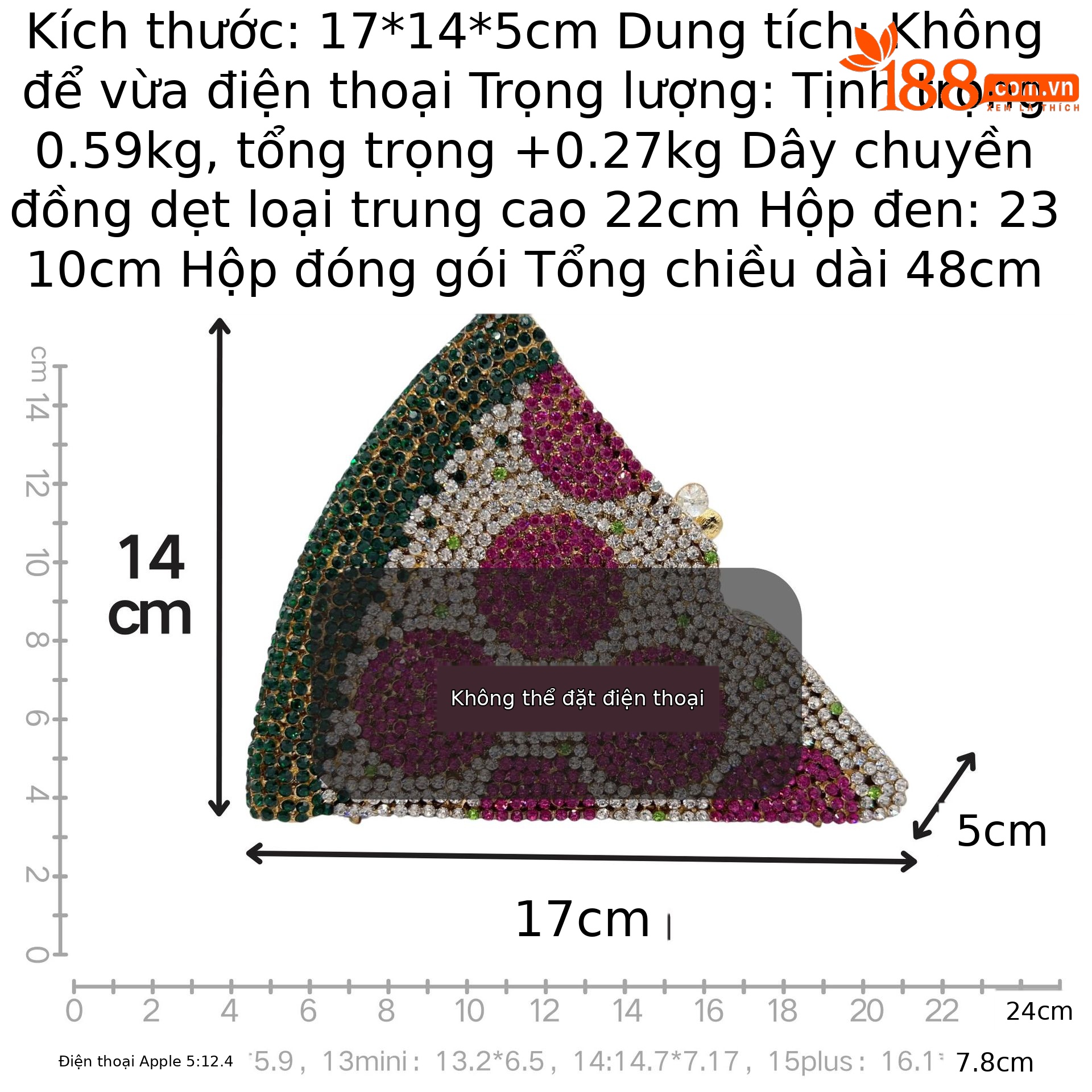 Túi clutch nữ đính đá hình pizza kim cương dự tiệc — bánh pizza việt quất, Pizza giăm bông, pizza cà chua, Pizza cam vàng chi tiết 1