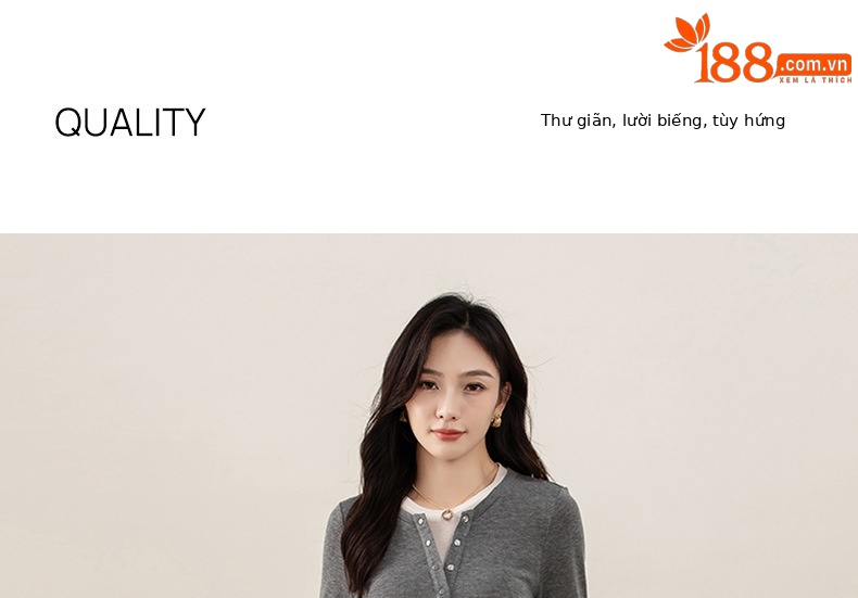 Quần culottes nữ ống rộng cạp thun co giãn chất liệu lyocell len mềm mại dáng chuối — màu tím mận chi tiết 1