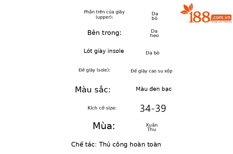 Giày Mary Jane nữ mũi tròn đế dày quai ngang khóa, tăng chiều cao form nhỏ — Màu đen, Màu bạc chi tiết 3