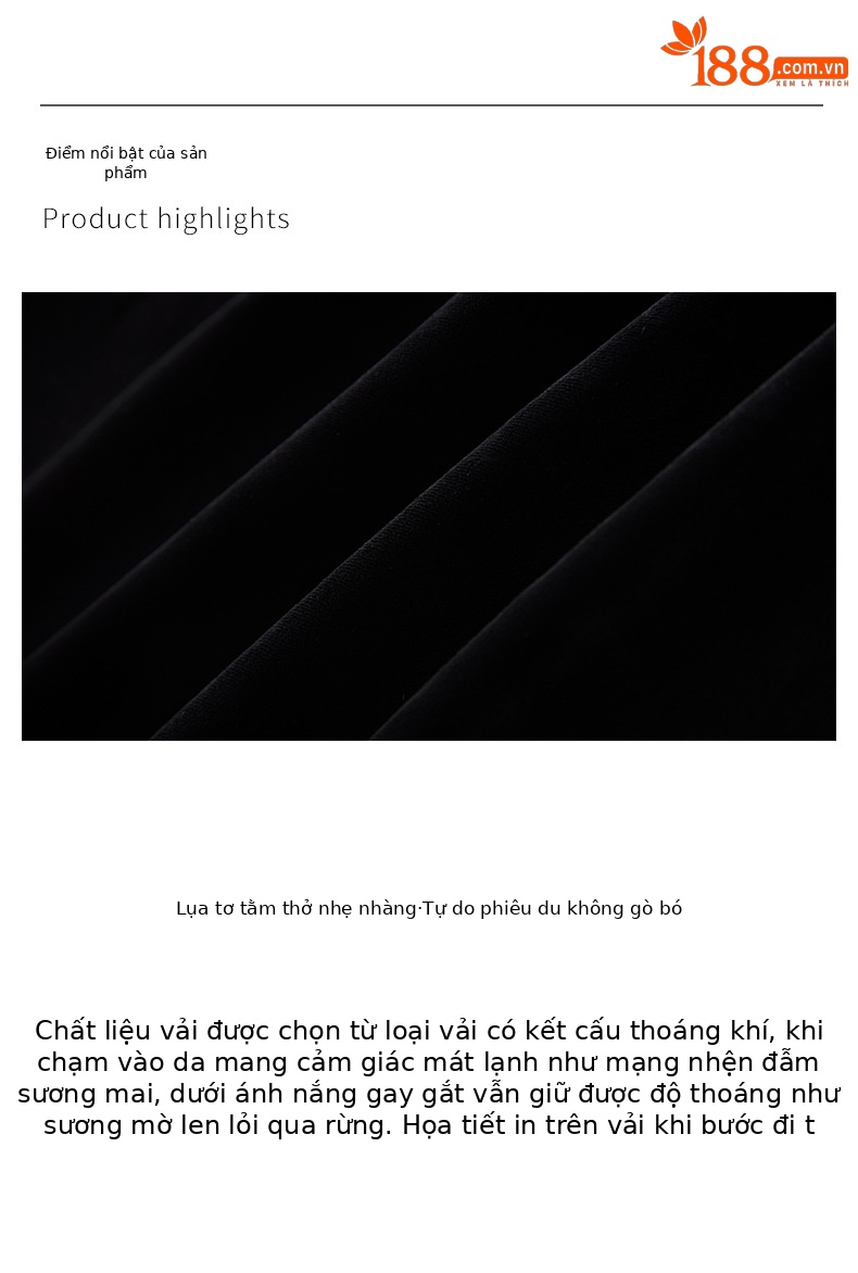 Áo len cổ lọ nữ chất liệu nhung lụa đốt hoa họa tiết sơn thủy — Màu đen chi tiết 3