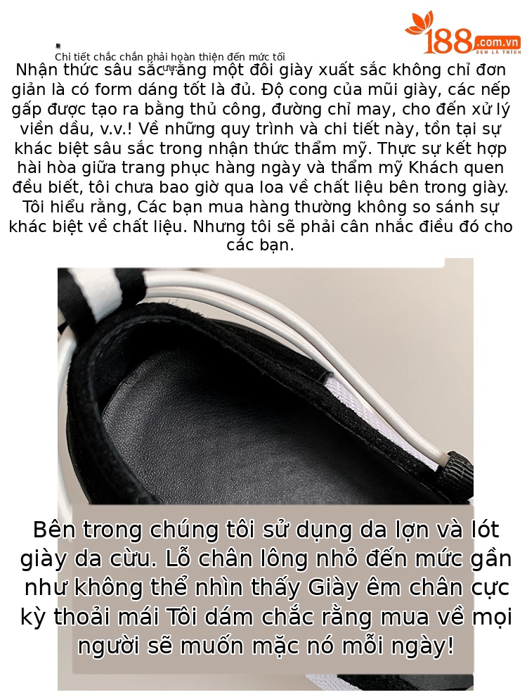 Giày Mary Jane thể thao mũi tròn lưới thoáng khí quai sau dây buộc — đen, trắng chi tiết 7