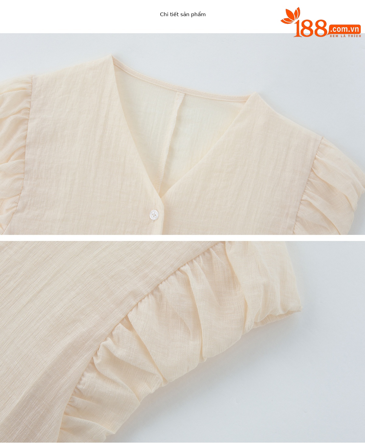 Bộ vest nữ hè 2025 áo sơ mi cổ V ôm quần ống thẳng hai mảnh LB2869 — màu xanh hải quân, Màu trắng nhạt chi tiết 29