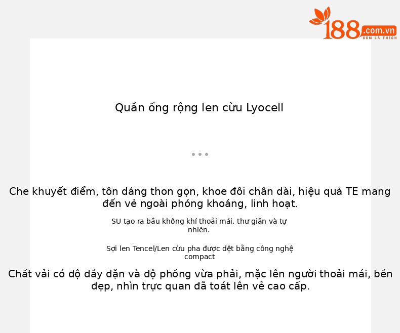 Quần tây nữ ống rộng cạp cao dáng suông chất len Tencel — đen chi tiết 8