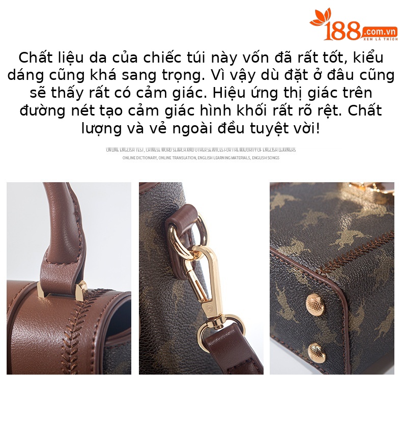 Túi đeo chéo mini nữ cao cấp 2025 – thiết kế nhỏ gọn, phong cách thời trang hè chi tiết 5