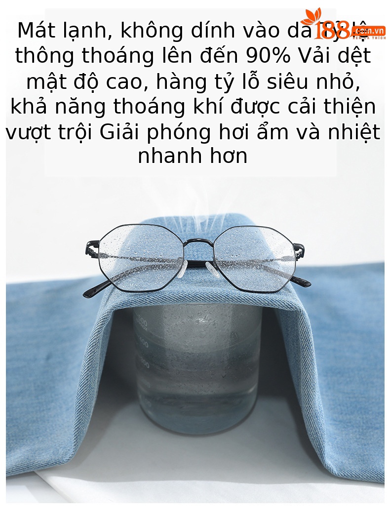 Quần jean Tencel ống rộng cạp cao dáng suông dài chạm đất — Quần dài xanh lam cổ điển chi tiết 9