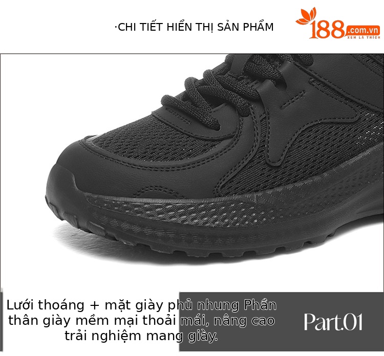 Giày sneaker nữ đế dày tăng chiều cao lưới thoáng khí mùa hè 2025 — Da đen 7147, màu be 7147 chi tiết 14