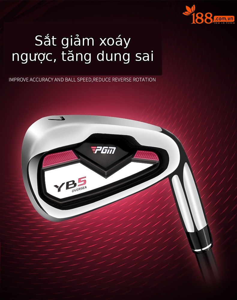Bộ gậy golf nữ PGM YB5 11 chiếc (tay phải) kèm túi đựng — LTG073-碳杆身11支, LTG073-钢杆身11支 chi tiết 10