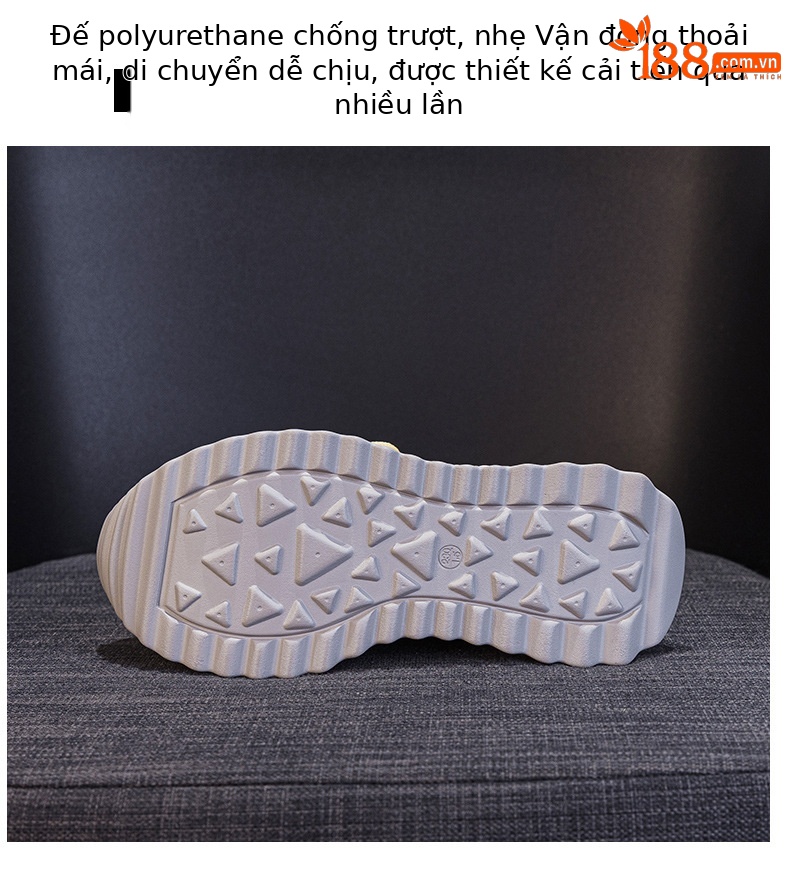 Giày sneaker nữ đế dày chunky phong cách thể thao thời trang mới thu 2026 — M2878 đen, M 2878m màu, M2878 màu đỏ, M2878 màu xanh lá cây chi tiết 9