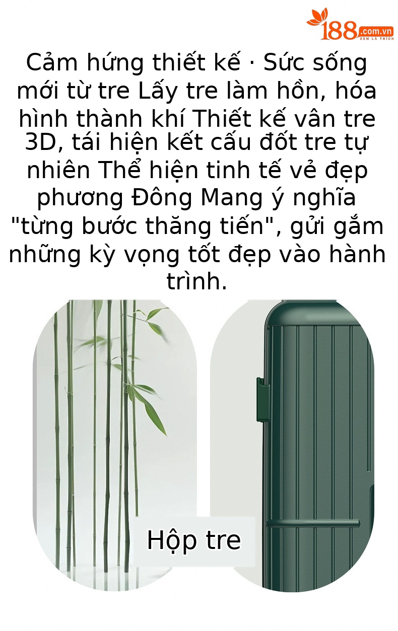 Vali nhựa PC chống rơi 26 inch bánh xe đa năng dung tích lớn — Màu kim loại súng chi tiết 6