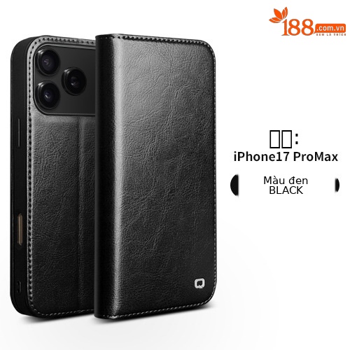 iPhone17 pro max màu đen cổ điển