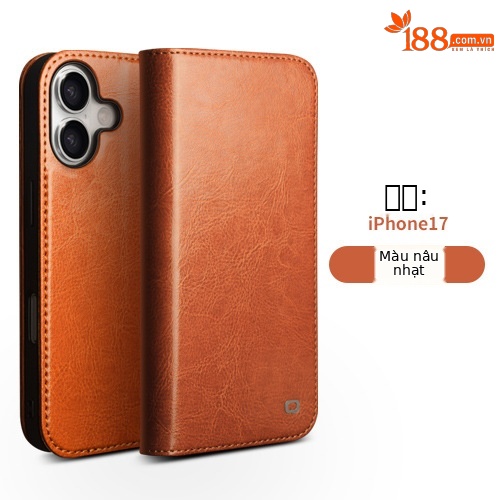 iPhone17 màu nâu nhạt cổ điển