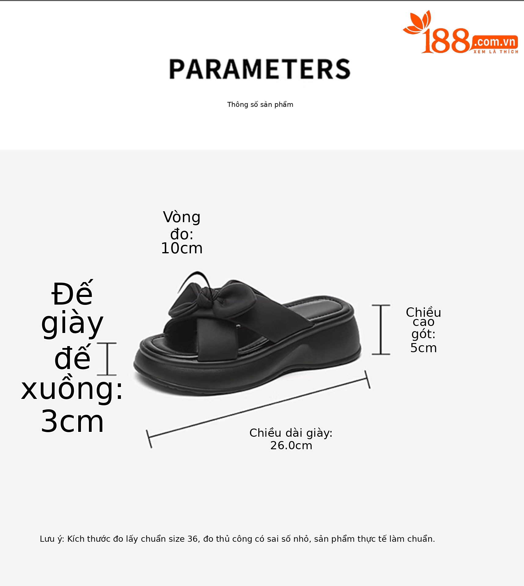 Dép sandal nữ đế dày quai chữ V đi ngoài mùa hè 2025, gót 5 cm — 4625303278 màu đen, 4624303033m màu, 4624303028m màu, 4624303015 gót đen cao 5cm chi tiết 1