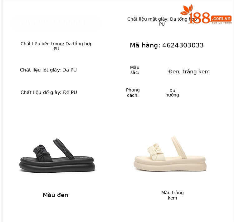 Dép sandal nữ đế xuồng cao phong cách La Mã đi biển mùa hè 2025 — 4623303089m màu, 4623303089 màu đen, 4624303102m màu, 4624303102 màu đen chi tiết 3