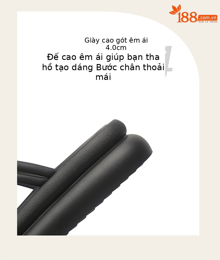Dép sandal nữ đế xuồng cao phong cách La Mã đi biển mùa hè 2025 — 4623303089m màu, 4623303089 màu đen, 4624303102m màu, 4624303102 màu đen chi tiết 7