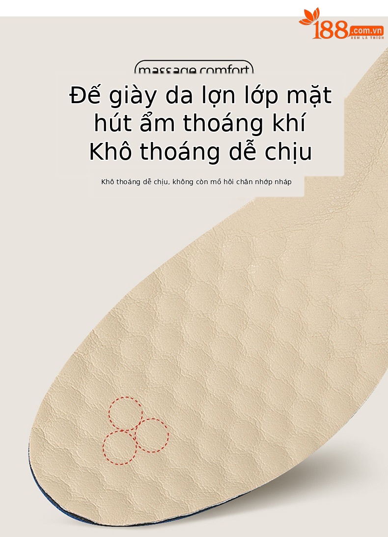 Giày bệt nữ mũi tròn đế bằng phong cách ballet flat – giày da thời trang mùa hè 2025 — Đen 4624101005, Đỏ 4623101054, Đỏ4624101005, Màu be 4623101054 chi tiết 11