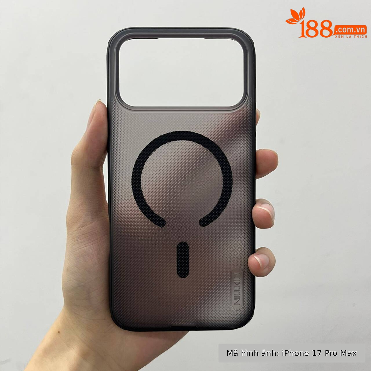 Ốp từ tính - iPhone 17 Pro Max Trong đen