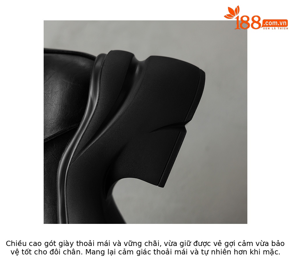 Giày bốt ngắn cổ thấp tăng chiều cao đế dày 7cm da thật khóa kéo mùa thu 2025 — Lớp lót nhung màu nâu, nhung đen, Li đơn màu nâu, Lớp lót đơn màu đen chi tiết 19