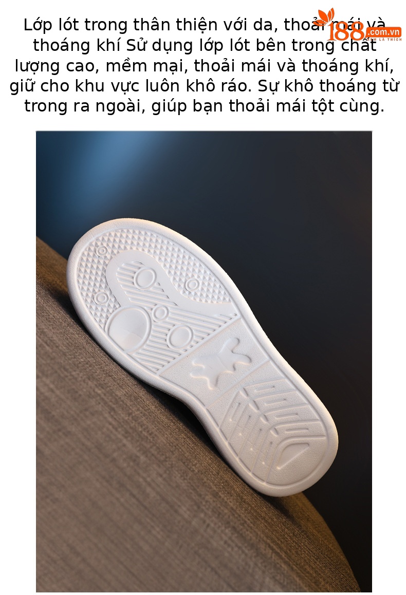 Giày sneaker nữ đế xuồng 8cm tăng chiều cao phong cách đa năng — đen chi tiết 9