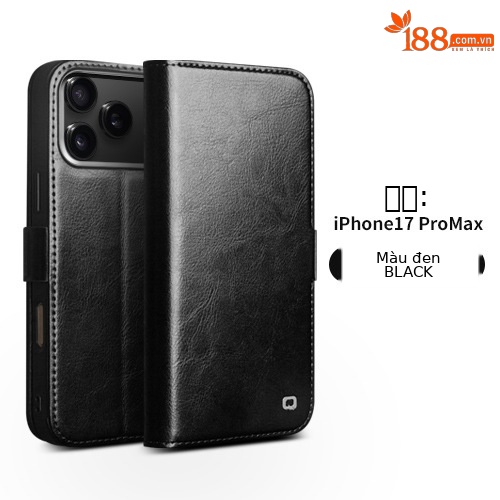 iPhone17 Pro max khóa từ cổ điển đen