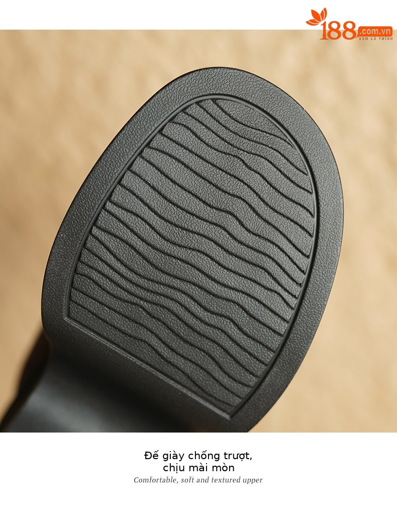Giày boot Chelsea nữ cổ thun đế dày 10 cm chống nước mùa thu đông — đen, nâu sẫm chi tiết 14