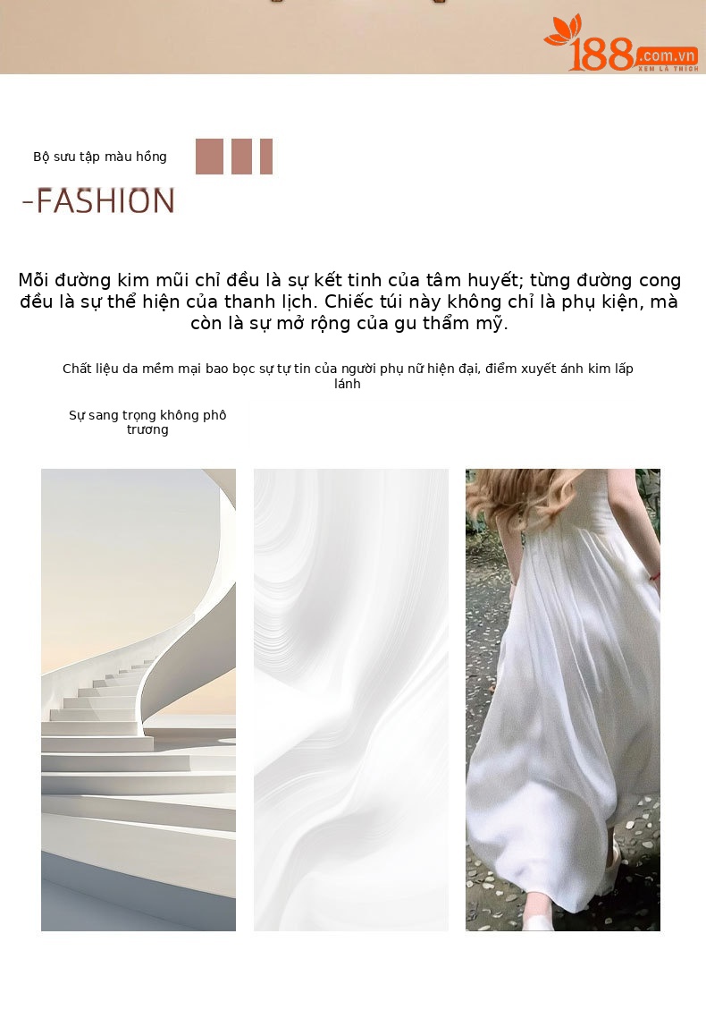 Túi đeo chéo nữ dáng tròn phong cách Pháp cổ điển, thiết kế bánh tròn cầm tay chi tiết 2