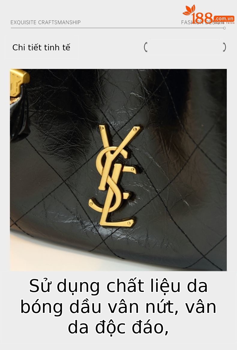Túi bucket nữ da thật kiểu xô kim cương, đeo chéo, dung tích lớn, đa năng — đen, màu xanh, Màu trắng nhạt, mơ chi tiết 19