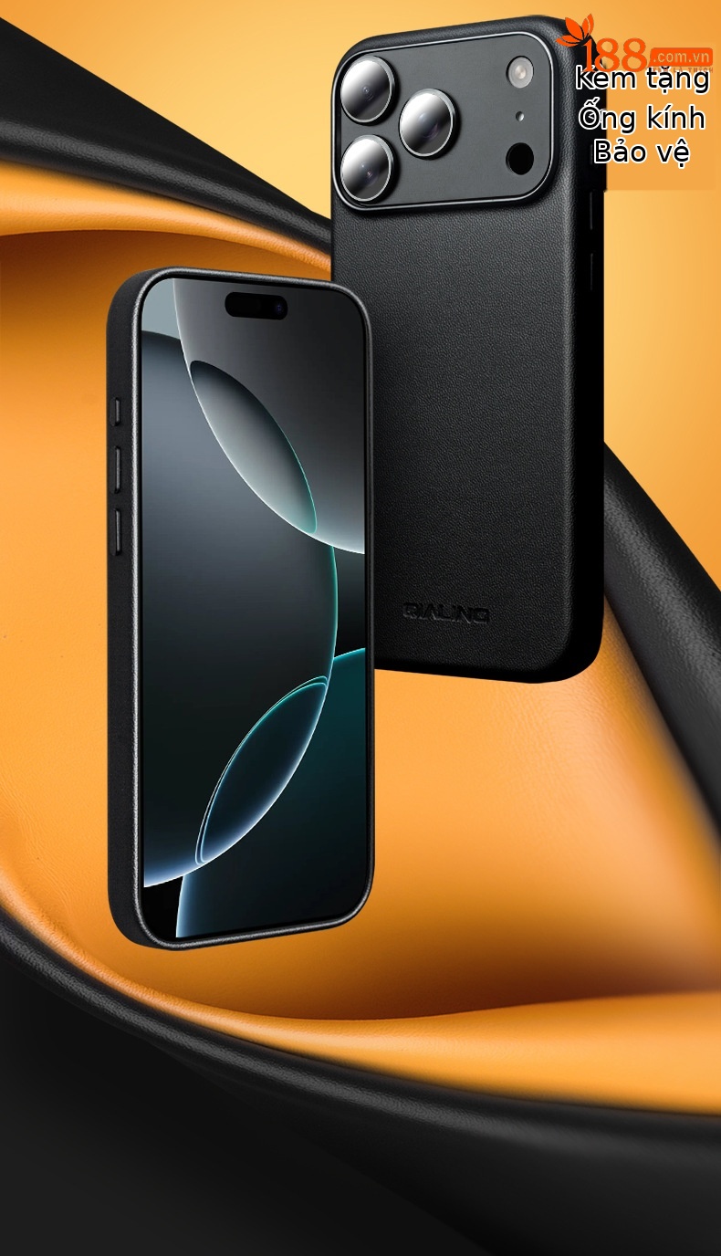 Ốp lưng da từ tính chống rơi cho iPhone 17 Pro Max — iPhone17 pro max phiên bản chính thức màu đen từ tính, iPhone17 pro phiên bản chính thức màu đen từ tính, iPhone17 air chính hãng màu đen từ tính, iPhone17 phiên bản chính thức màu đen từ tính chi tiết 2