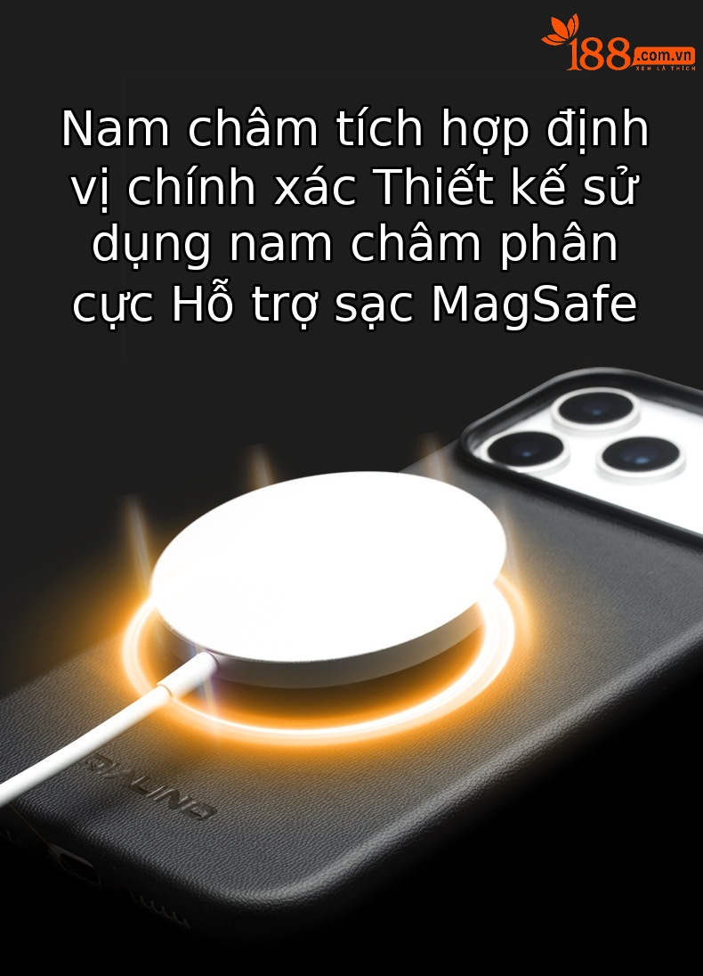 Ốp lưng da từ tính chống rơi cho iPhone 17 Pro Max — iPhone17 pro max phiên bản chính thức màu đen từ tính, iPhone17 pro phiên bản chính thức màu đen từ tính, iPhone17 air chính hãng màu đen từ tính, iPhone17 phiên bản chính thức màu đen từ tính chi tiết 10