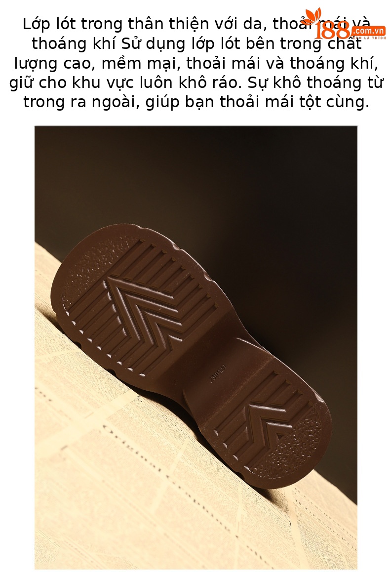 Giày boot nữ đế dày nâng chiều cao phong cách retro, khóa thắt lưng — đen chi tiết 8