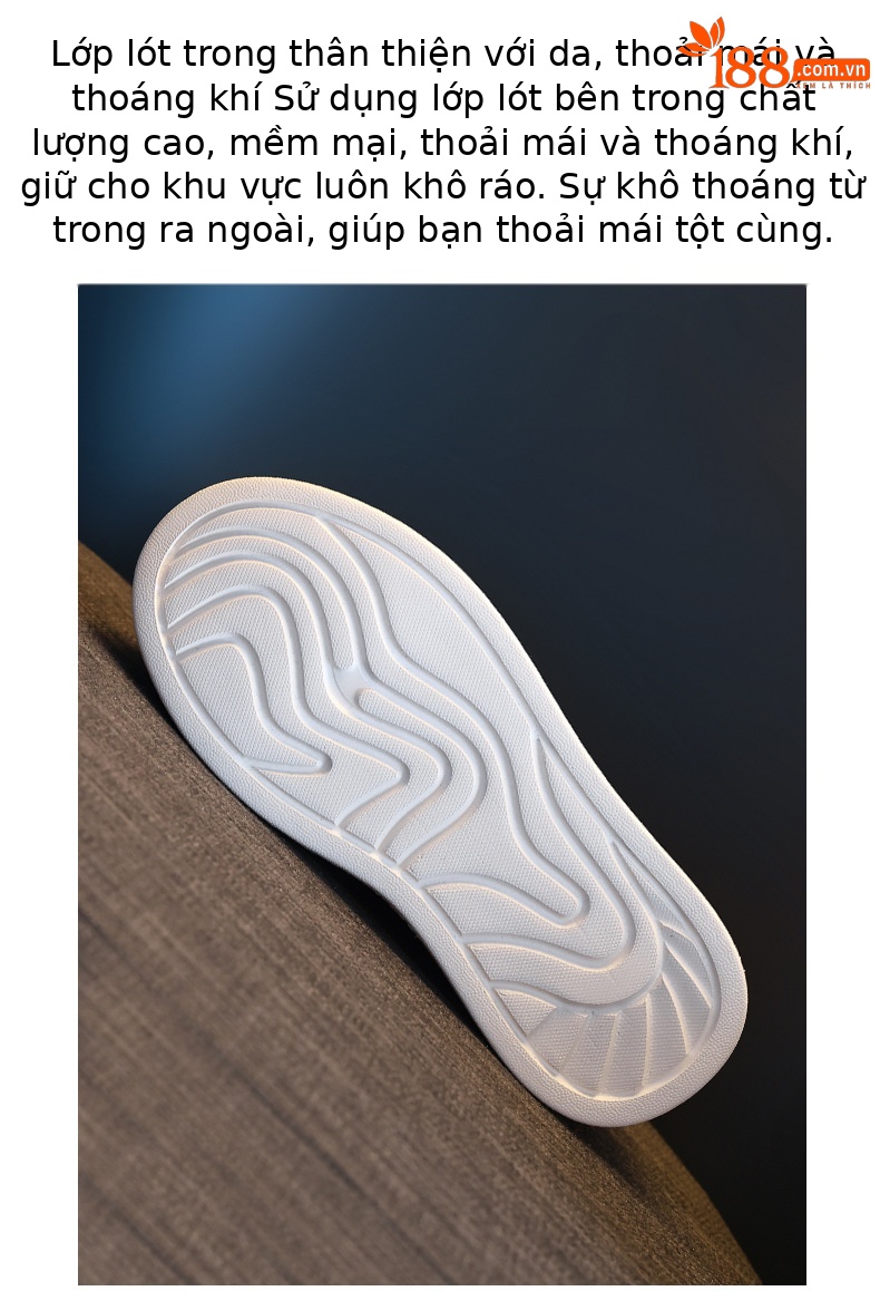 Giày sneaker nữ đế dày trắng siêu nhẹ tăng chiều cao HY9856 — đen chi tiết 9