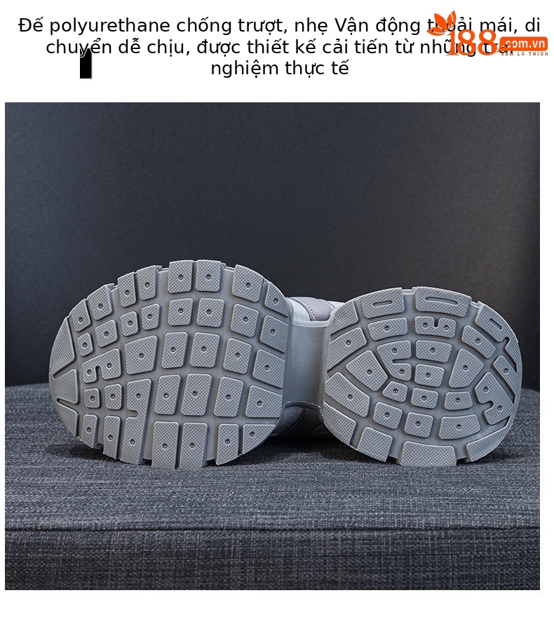Giày sneaker nữ chunky đế dày phối màu retro mới thu 2026 — M2932 màu nâu, M2932 màu đen, M2932 màu xám chi tiết 9