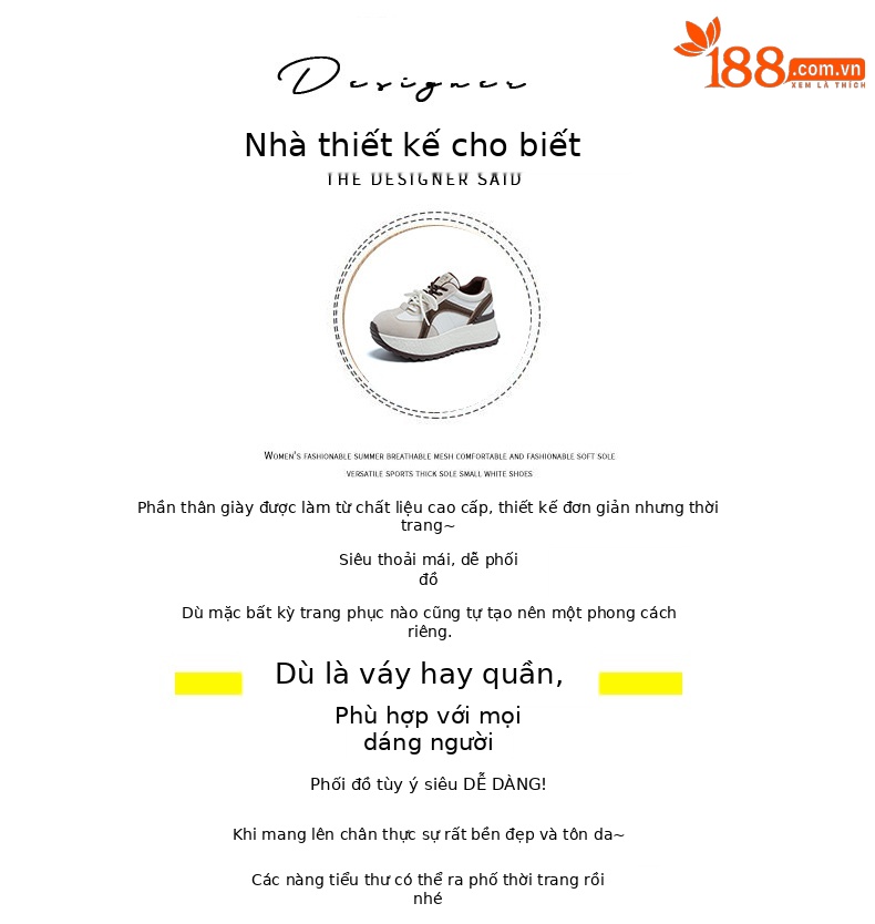 Giày thể thao nữ tăng chiều cao ẩn giấu đế dày phong cách bố — M2935 màu nâu, M 2935m màu, M2935 màu đỏ chi tiết 4