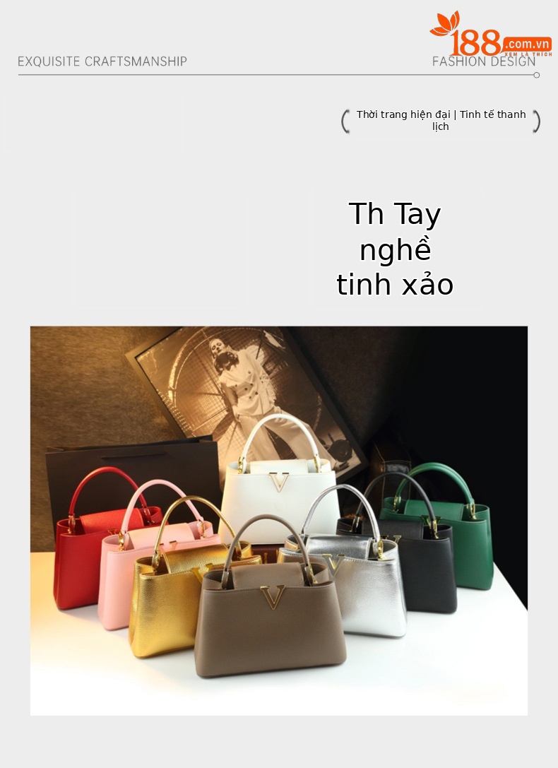 Túi bucket nữ da thật rút dây phong cách tối giản — màu đỏ, Màu trắng nhạt, màu đen, con voi màu xám chi tiết 4