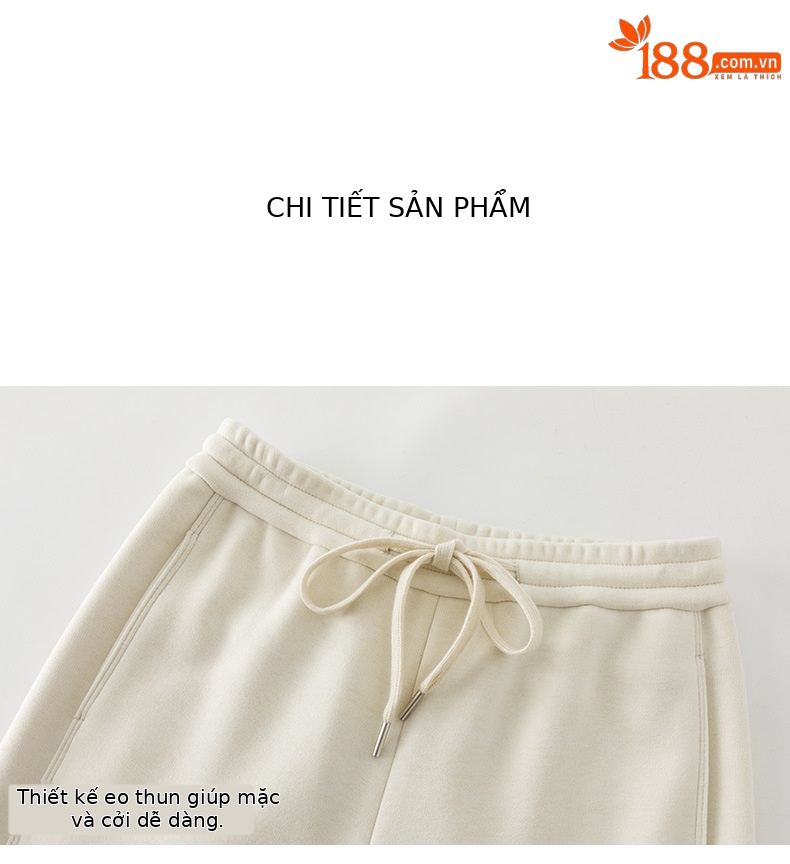 Quần ống rộng nữ cạp cao dáng suông chất Tencel Modal len lót lông cừu — màu tím chi tiết 18