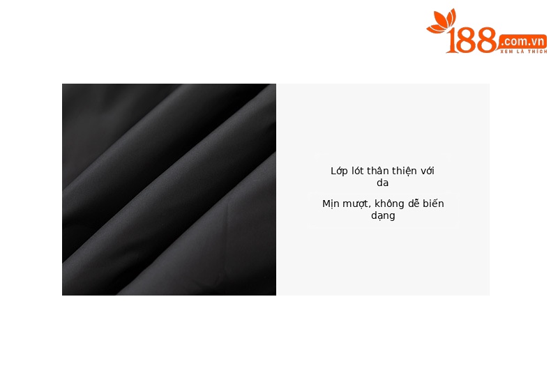 Áo khoác nữ phong cách retro barn phối sọc nhung kẻ, dáng rộng dài vừa phải, cổ áo công sở — Kaki chi tiết 3